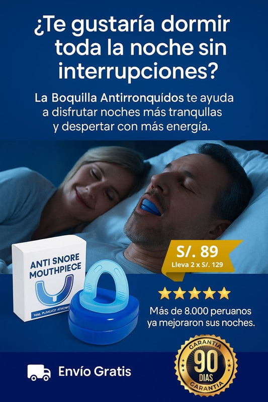 Boquilla Antirronquidos 💤💤💤