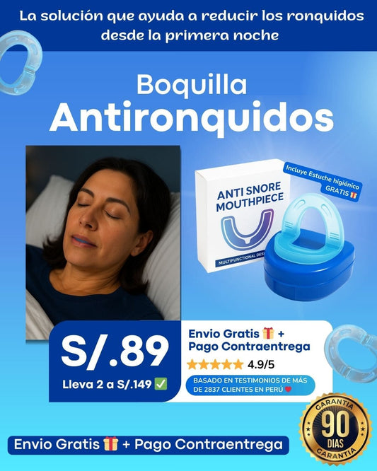 Boquilla Antirronquidos 💤💤💤
